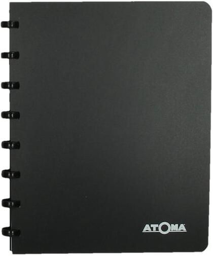 Atoma Adresboek A5 lijn 54vel 90gr PP assorti