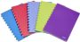 Atoma Trendy schrift ft A4 144 bladzijden commercieel geruit transparant blauw - Thumbnail 2