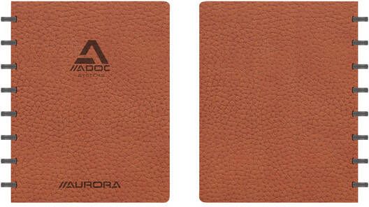 Aurora Schrift Adoc Business A5 ruit 5x5mm 144blz 90gr bruin