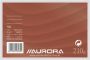 Aurora Systeemkaart 150x100mm lijn rode koplijn 210gr wit - Thumbnail 1