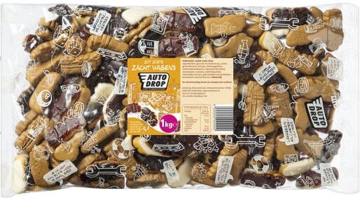 Autodrop zacht wagens zak 1 kilogram