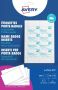 Avery Badgekaart L4726-20 40x75mm microperforatie 20 vel - Thumbnail 1
