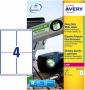 Avery L4774-20 ultra-sterke etiketten ft 99 1 x 139 mm (b x h) 80 etiketten wit - Thumbnail 2