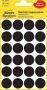 Avery Zweckform Avery Ronde etiketten diameter 18 mm zwart 96 stuks - Thumbnail 2