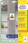 Avery Zweckform Avery sterk klevende papieren etiketten ft 105 x 48 mm pak van 240 etiketten - Thumbnail 2