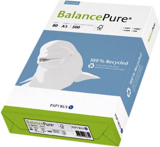 Balance Kopieerpapier Pure A3 80gr wit 500vel