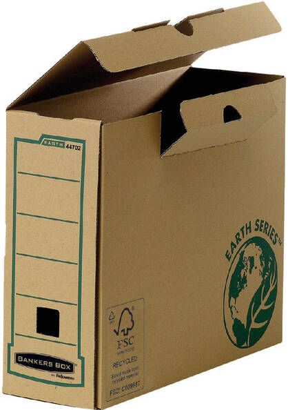Bankers Box Archiefdoos Earth A4 100mm bruin