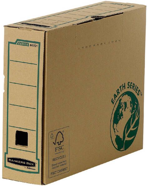 Bankers Box Archiefdoos Earth A4 80mm