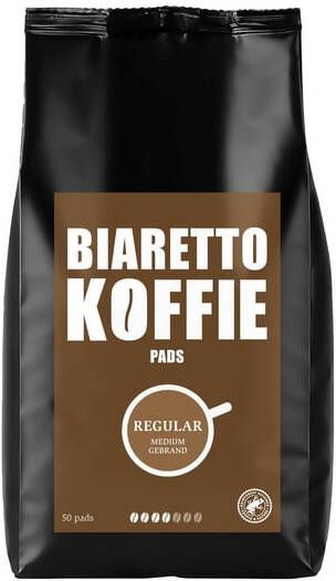 Biaretto Koffiepads regular 50 pads