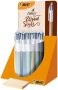 Bic Colours Wood Style 4-kleurenbalpen medium klassieke inktkleuren - Thumbnail 3