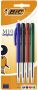 Bic Balpen M10 medium assorti blister Ã  4 stuks - Thumbnail 2