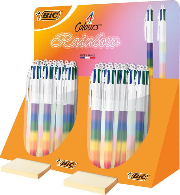 Bic Colours Rainbow Punch 4-kleurenbalpen medium - Foto 1