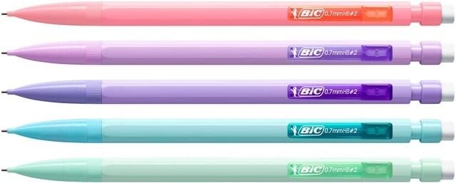 Bic Vulpotlood Matic Pastel HB 0.7mm pastel assorti