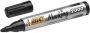 Bic permanent marker 2000-2300 zwart schrijfbreedte 1 7 mm ronde punt - Thumbnail 2