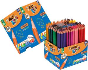 Bic Kleurpotloden Kids Evolution Schoolbox 288 stuks assorti