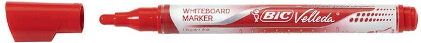 Velleda Whiteboardmarker Liquid Ink Pocket rood 12 stuks - Foto 2