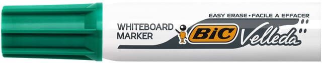 Bic Whiteboardstift 1781 groen schuine punt 3.2-5.5mm - Foto 2