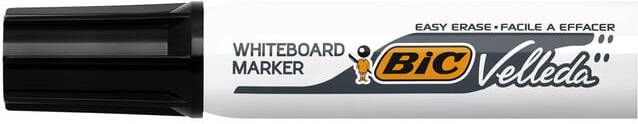 Bic Whiteboardstift 1781 zwart schuine punt 3.2 5.5mm - Foto 2