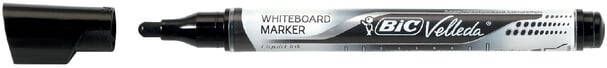 Velleda Whiteboardmarker Liquid Ink Pocket zwart 12 stuks - Foto 3