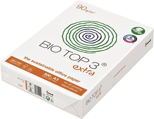 Biotop Kopieerpapier 3 A3 90gr naturel 500 vel - Foto 2