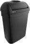 Satino Black Afvalbak Hygiene box 8 liter zwart - Thumbnail 2