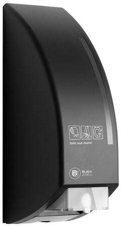 BlackSatino Toiletbrilreinigerdispenser SC10 750ml zwart 331980