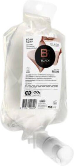 BlackSatino Handzeep Satino Black vulling Foamzeep Qlash 6x750ml