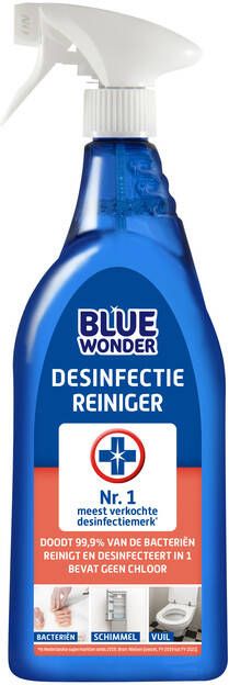Blue Wonder Desinfectiereiniger spray 750ml