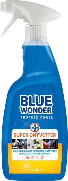Blue Wonder Ontvetter prof superontvetter spray 1liter