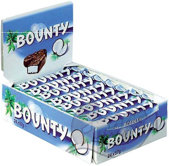 Bounty repen single 57gr 24 stuks