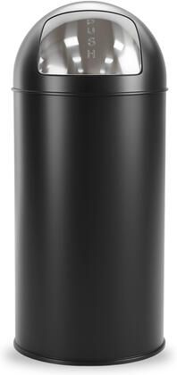 BRASQ Afvalbak Push Bin PB230+ 30 liter zwart - Foto 1
