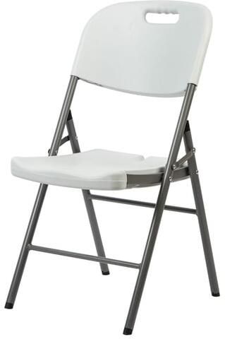 BRASQ Klapstoel FC200 wit-rvs
