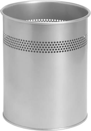 BRASQ Papierbak 15 liter zilver
