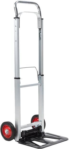 Brasq Inklapbare steekwagen aluminium tot 90 kg draagvermogen - Foto 2