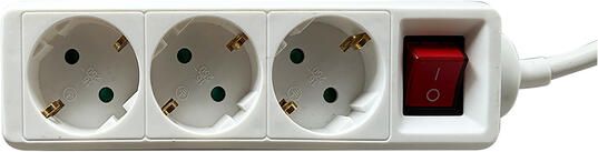 BRASQ Stekkerdoos 3 voudig 1.4 meter wit