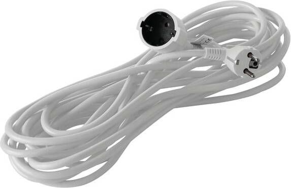 BRASQ Verlengkabel 30m wit