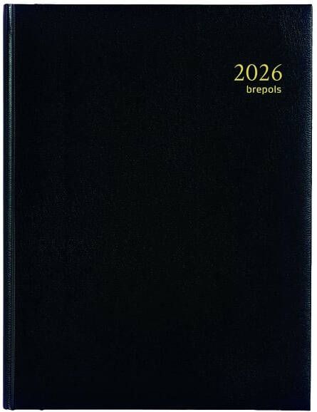 Brepols Agenda 2026 Ambassador Lima 1dag 1pagina zwart - Foto 3