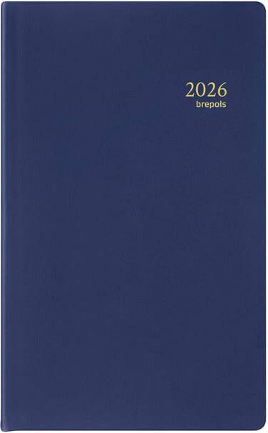 Brepols Agenda 2023 Breplan Seta 7dag 1pagina assorti zw brd bl - Foto 3