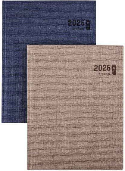 Brepols Agenda 2023 Ecotiming Kazar 7dag 2pagina's assorti bl zw