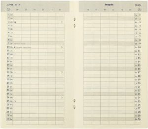 Brepols AGENDAVULLING 2023 PLAN-O-RAMA 1MAAND 2PAGINA'S