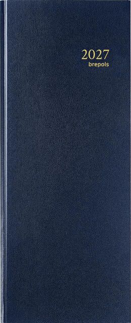 Brepols Agenda 2023 Saturnus Lima 1dag 1pagina lang blauw