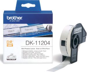 Brother etiketten voor QL ft 17 x 54 mm pak van 400 etiketten