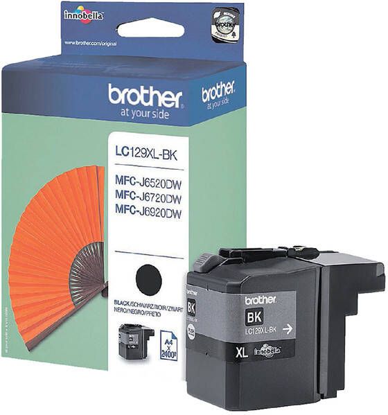Brother LC-129XL BK inktcartridge zwart extra high capacity 2.400 pagina s