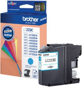 Brother Inkcartridge LC 223C blauw