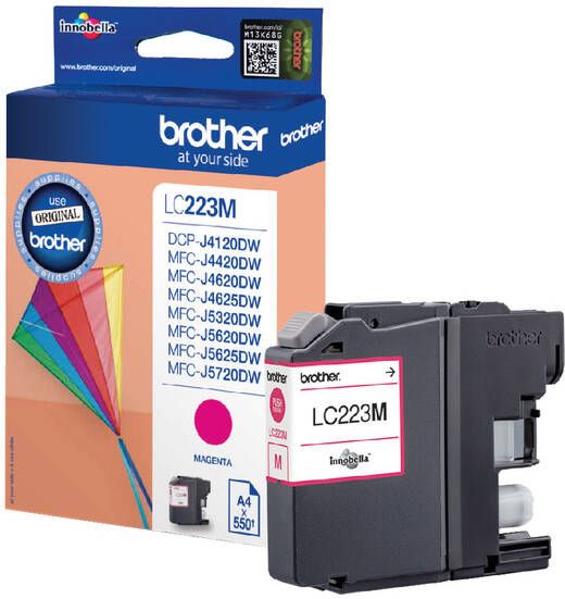 Brother LC-223 inktcartridge magenta standard capacity 550 pagina s 1-pack