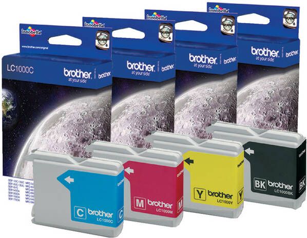 Brother inktcartridge 400 pagina&apos;s OEM LC-1000M magenta