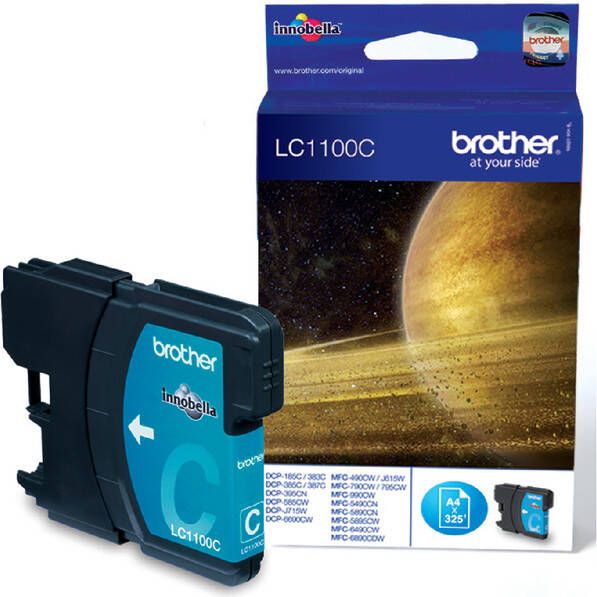 Brother Inktcartridge LC-1100C blauw