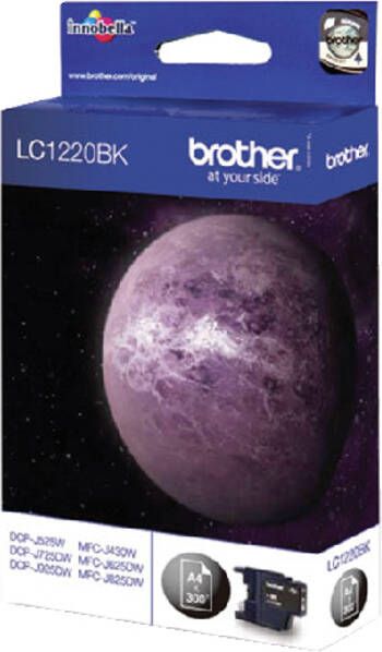 Brother LC-1220BK inktcartridge 1 stuk(s) Origineel Zwart (LC-1220BK) - Foto 2