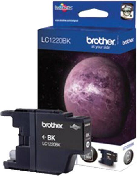 Brother LC-1220BK inktcartridge 1 stuk(s) Origineel Zwart (LC-1220BK)