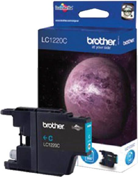 Brother Inktcartridge LC-1220C blauw